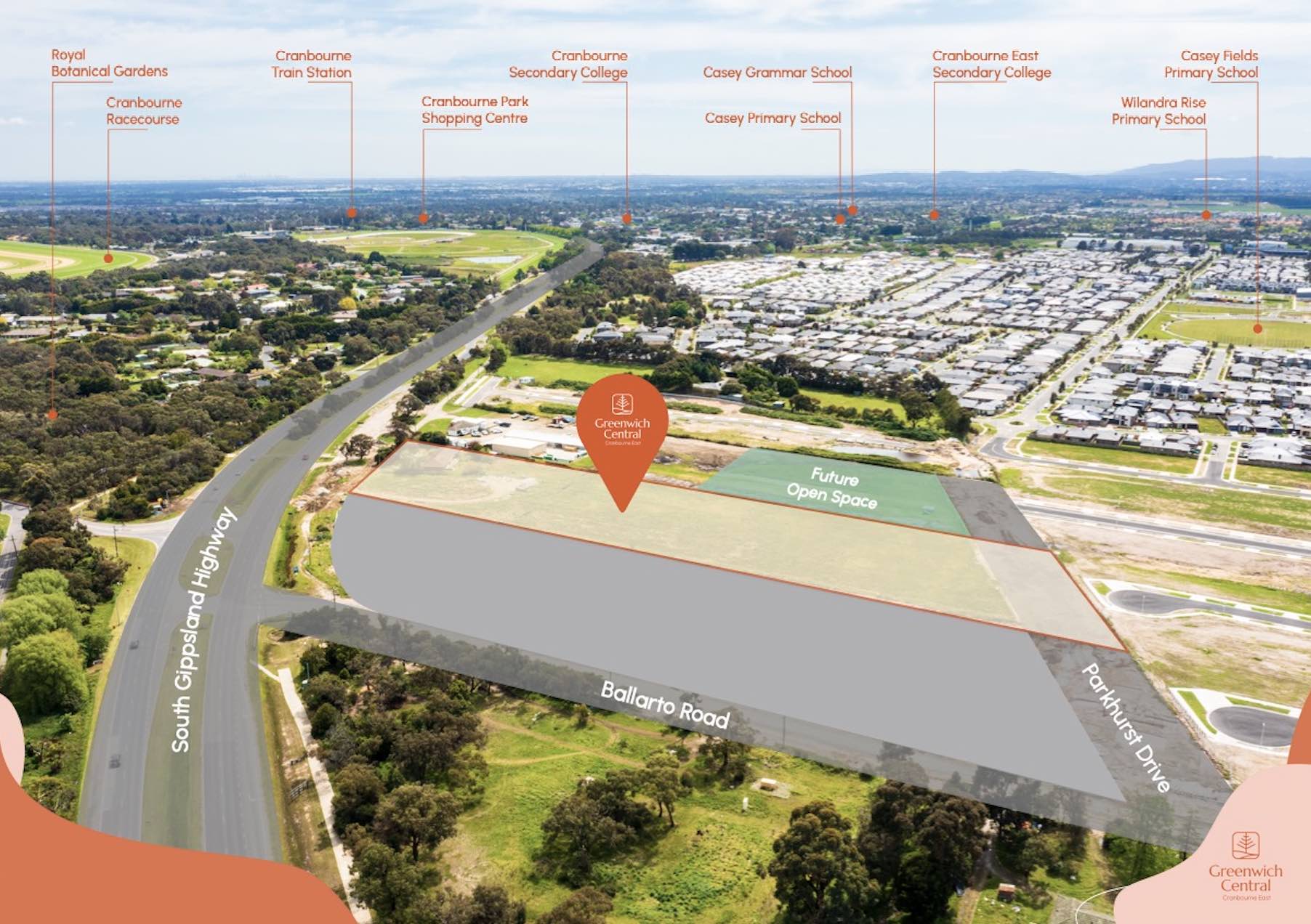 [Land for Sale] Greenwich Central Estate, Cranbourne East OpenLot
